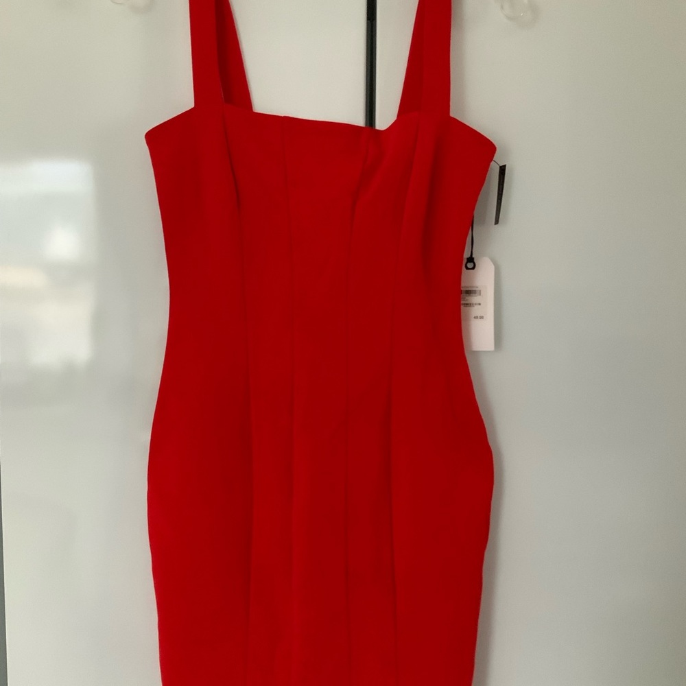 Leith, Red Dress, Small, NWT